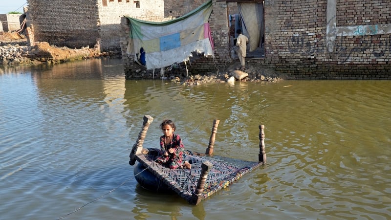 Flooding in Pakistan last year