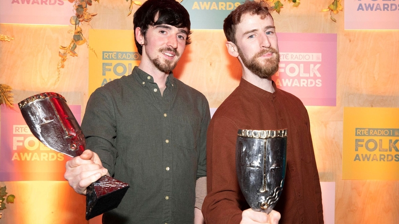 RTÉ Irish Folk Awards winners Ye Vagabonds in 2021