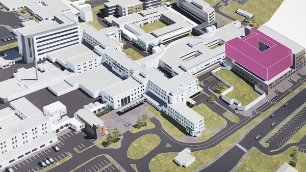 A design image of how the new unit could look at University Hospital Limerick