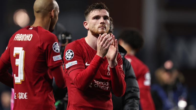 Andy Robertson enjoyed a happy return to Scotland on Wednesday night