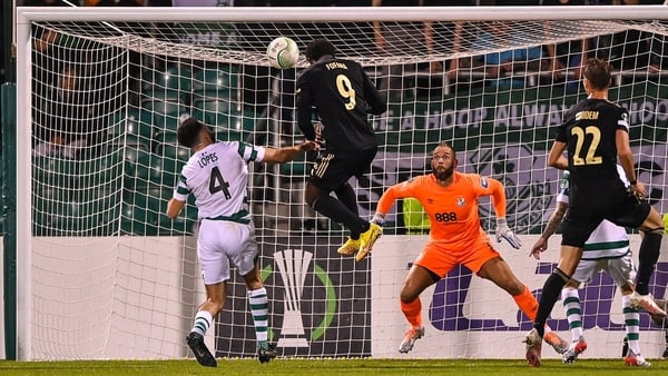 David Fofana opens the scoring for Molde