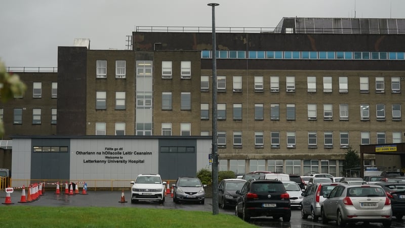 The man was taken to Letterkenny University Hospital where he later died