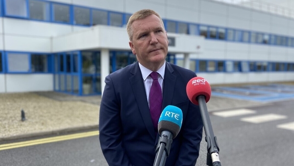 Michael McGrath was speaking to reporters in Cork this afternoon