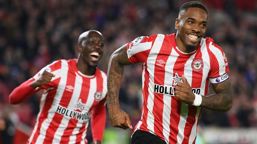 Ivan Toney on the double as Brentford beat Brighton