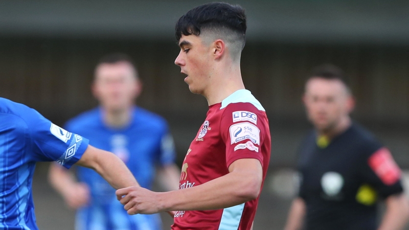 Luke Desmond scored twice for Cobh