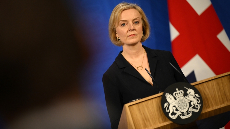 Liz Truss admitted it had been a 'wrench' to fire her friend Kwasi Kwarteng as chancellor of the exchequer on Friday