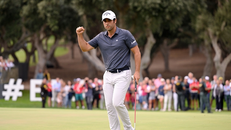 Adrian Otaegui was never in danger on the final day