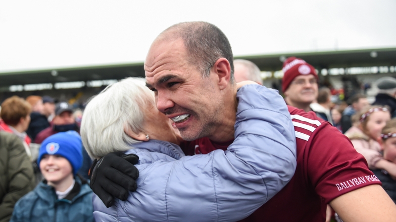 Paul Finlay celebrates as Ballybay win out in Monaghan