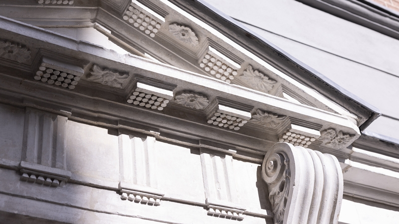 Kennedy Wilson restored the historic facade of 20 Kildare Street, a Georgian building, in Dublin city centre