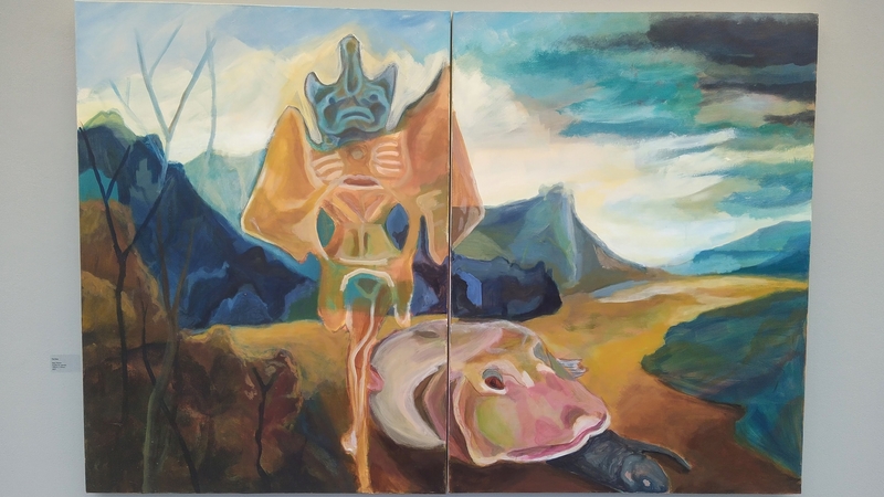 Mary Martin, 'Tar-hee' (Diptych), 2021