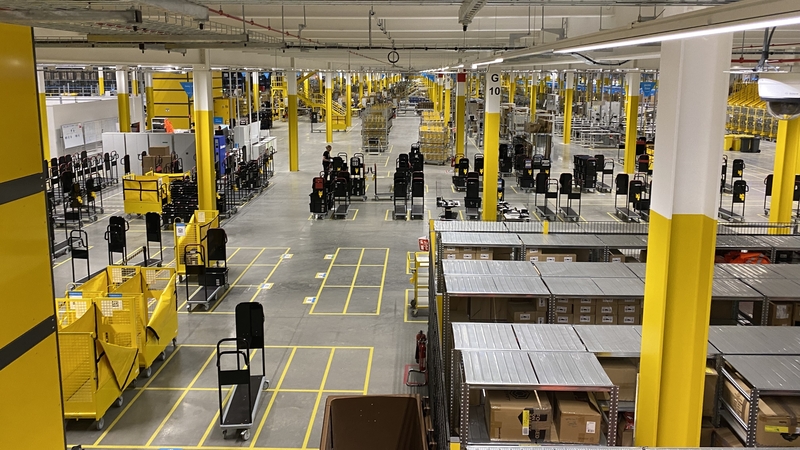 Amazon officially opened its new processing centre in Dublin this month