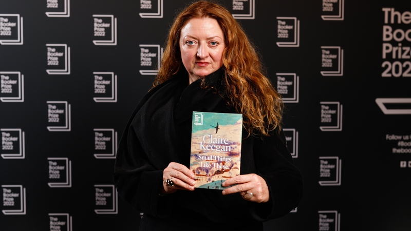 Claire Keegan at the awards ceremony in London this evening