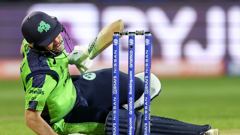 George Dockrell and Ireland came up short against Zimbabwe