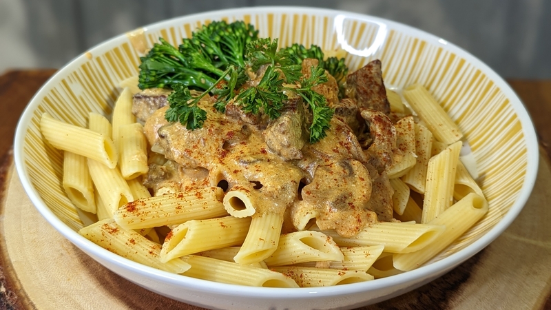 €12.99 for the total dish/ €3.24 per portion based on a family of four.