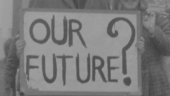 Strike at Cork Art College (1967)