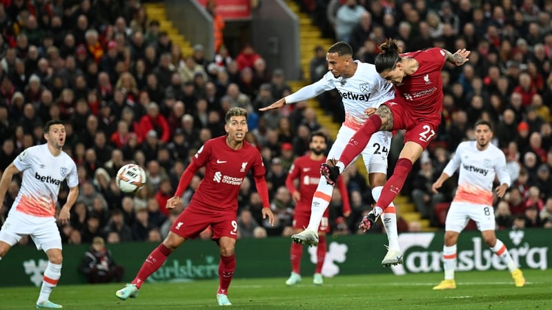 Darwin Nunez netted on 22 minutes