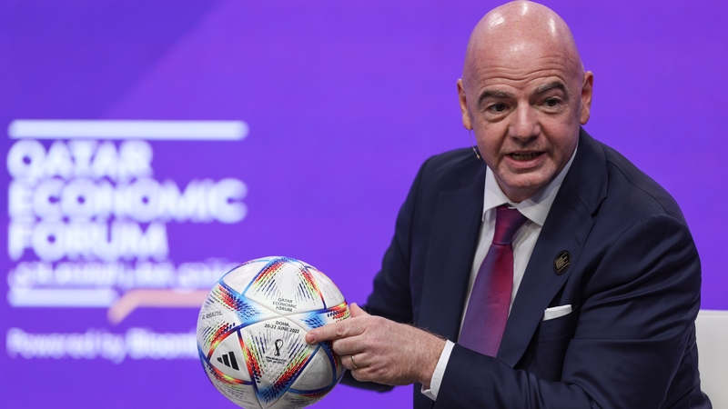 FIFA president Gianni Infantino