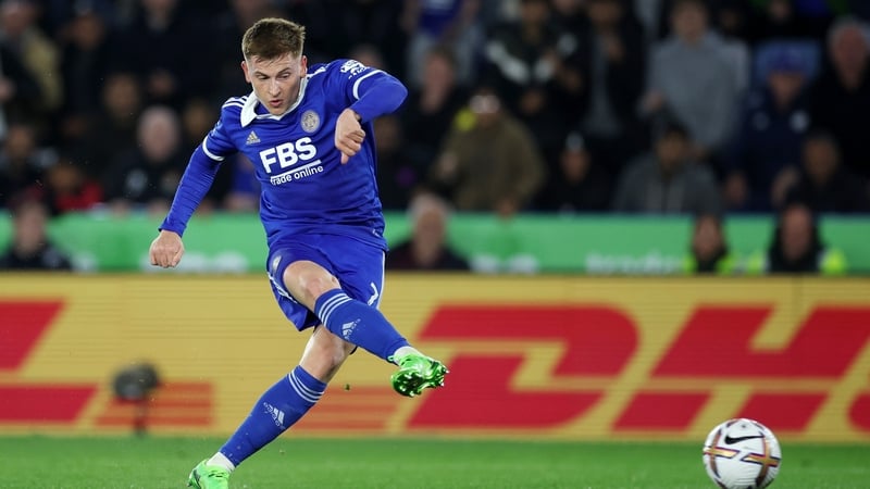 Barnes scores Leicester's second