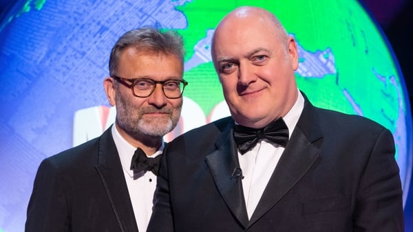 Hugh Dennis and Dara Ó Briain