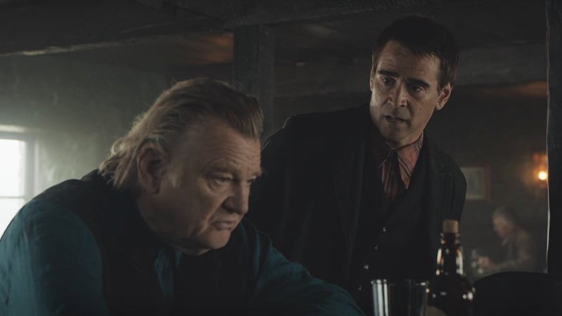 Brendan Gleeson and Colin Farrell star in The Banshees of Inisherin