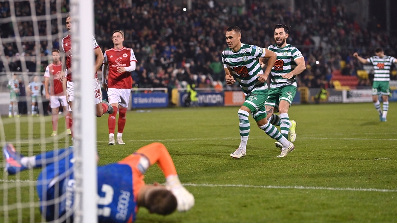 Graham Burke converted twice from the spot