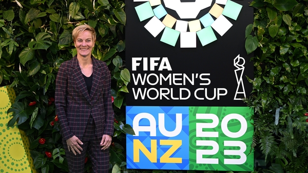 Republic of Ireland boss Vera Pauw at the Aotea Centre in Auckland for the draw
