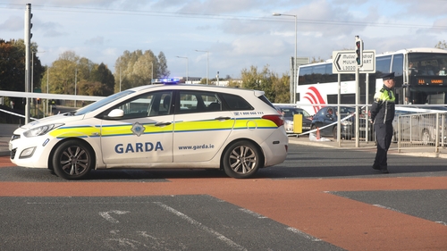 The man was found on the Old Navan Road in Mulhuddart (Pic RollingNews.ie)