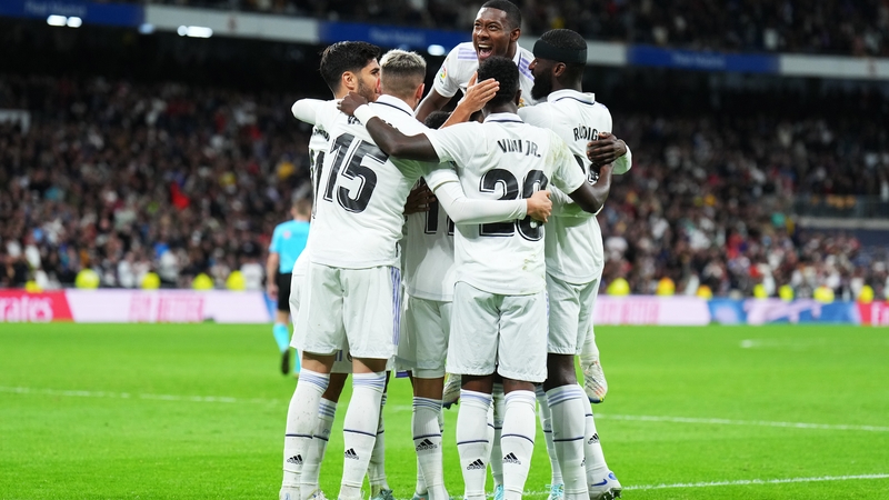 Lucas Vazquez celebrates his winning goal