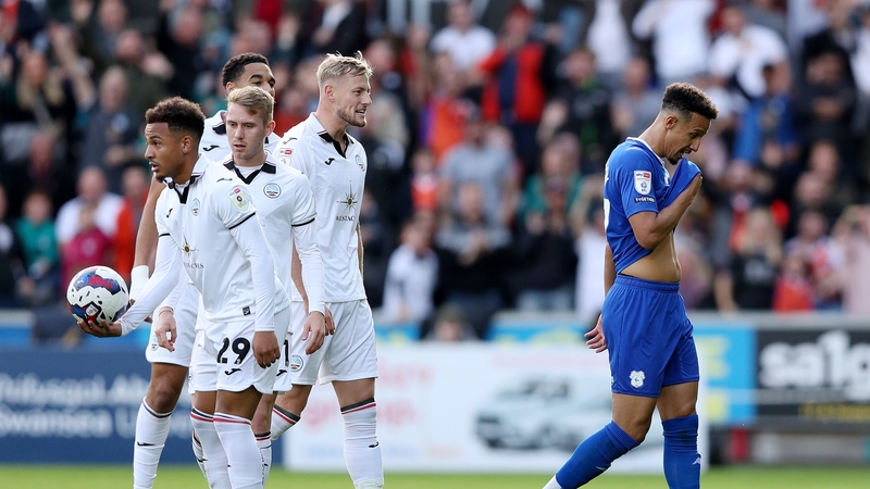 Callum Robinson was sent off for the first time in his career