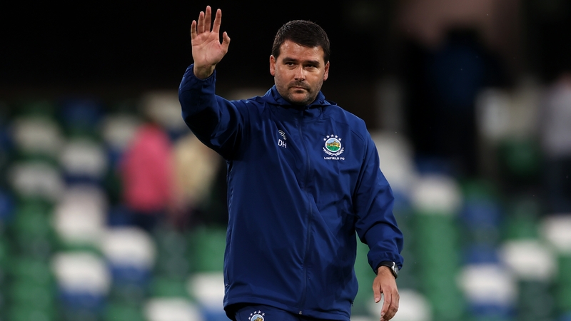 Linfield manager David Healy