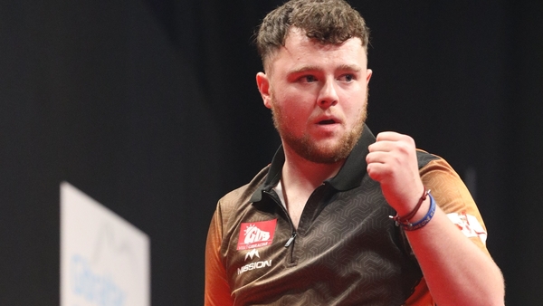 Josh Rock only won his PDC tour card this year
