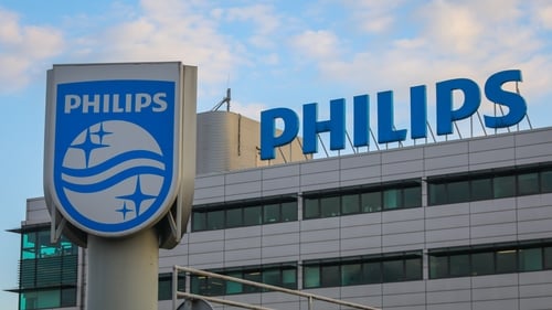 Philips has today reported an almost 50% jump in first-quarter core profit to €359m