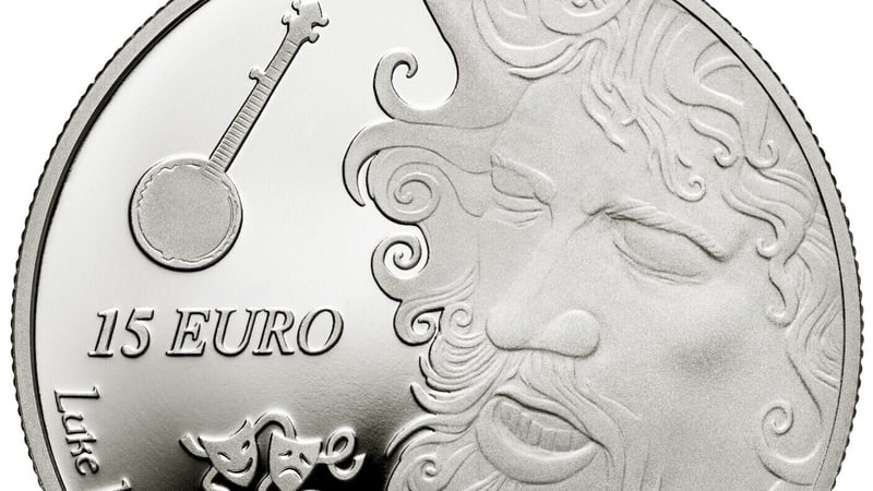 The coin is the last one in the 'Modern Musicians' series that has also featured Rory Gallagher and Phil Lynott