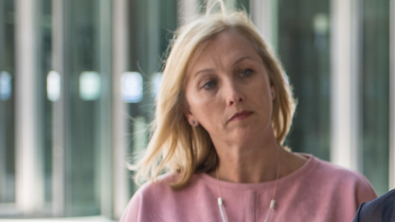 Martine Croxall was taken off TV following an episode of The Papers on 23 October