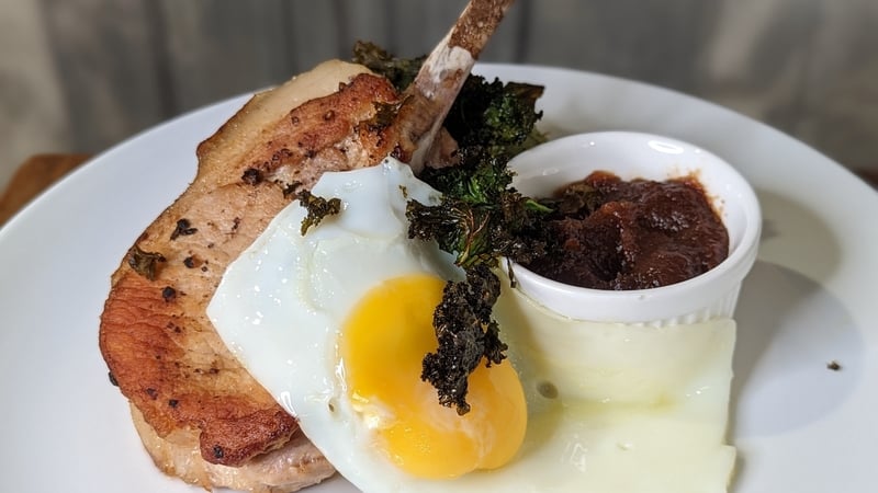 Halloween pork chops with colcannon loaded potatoes: Today