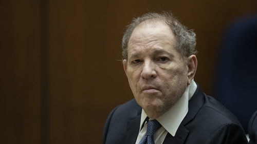 Harvey Weinstein pictured in court on 4 October, 2022