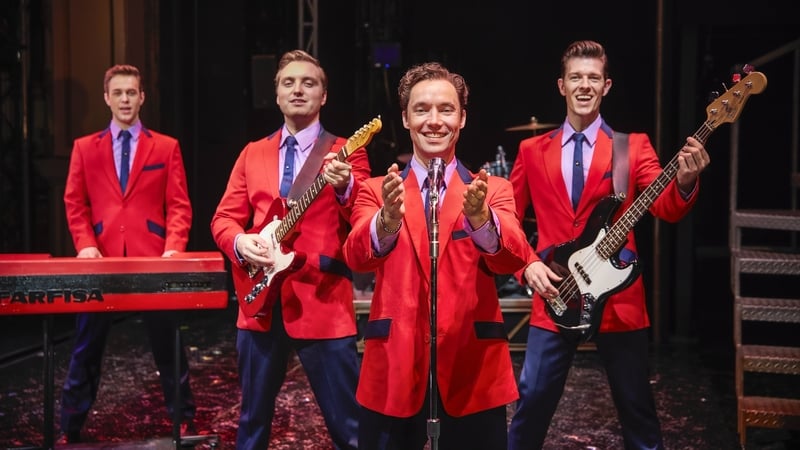 Jersey Boys: Blair Gibson, Dalton Wood, Michael Pickering, Lewis Griffiths (Pic: Birgit Ralf Brinkhoff)