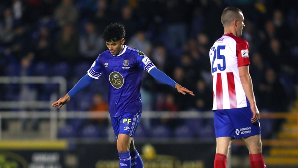 Pheonix Patterson has scored 19 goals so far this year in all competitions, including one against Treaty earlier this month