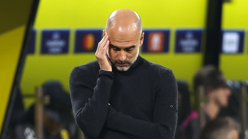 Guardiola was happy with City's progress despite another penalty miss