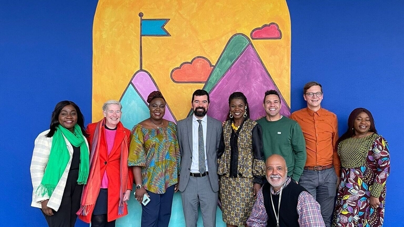 Attendees at the launch of Black History Month at the Irish Museum of Modern Art in October 2022