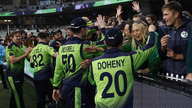 Ireland claimed another famous victory over England