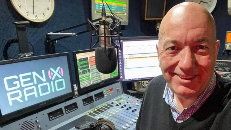 Tim Gough was broadcasting from home when he died (Pic: GenX Radio Suffolk)