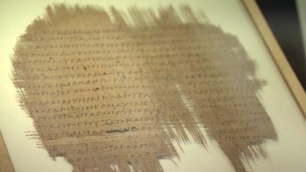The biblical papyri are rarely put on public display because of their fragility