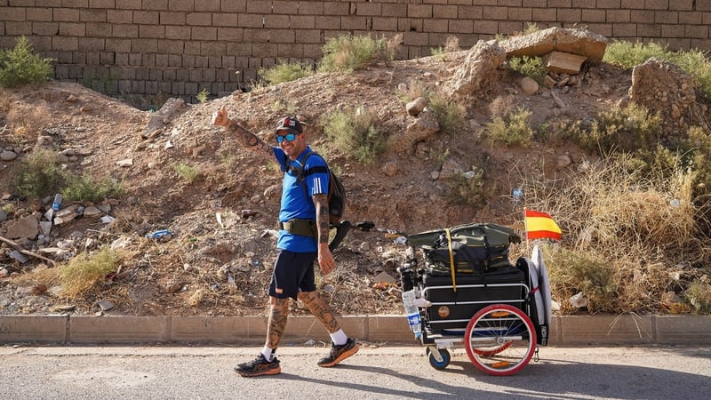 Santiago Sanchez Cogedor left his hometown near Madrid in January (File pic)