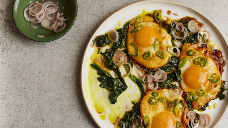 Give your normal fry-up a boost with this tangy dressing.