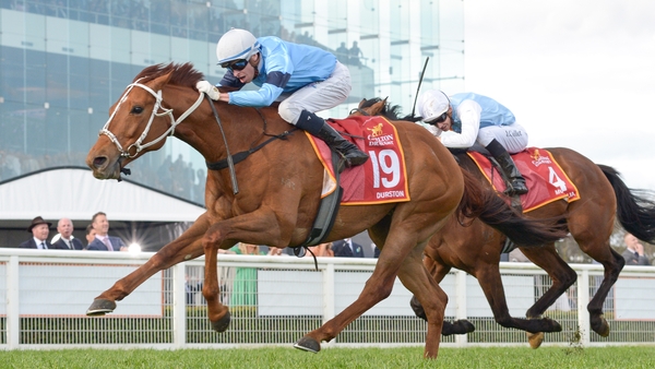 Durston won the Caulfield Cup last time out