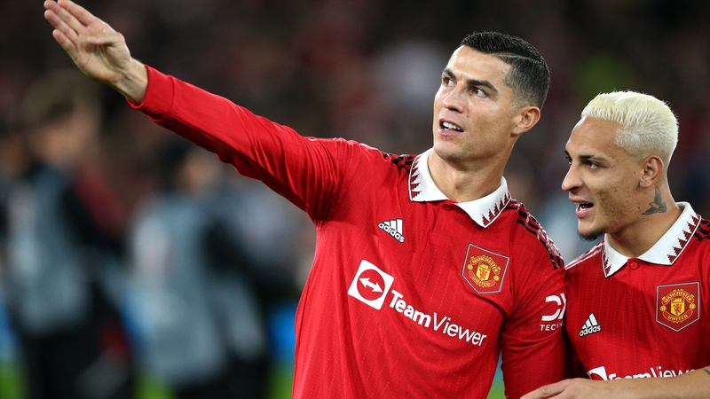 Ronaldo (L) and Antony had different impacts on the game