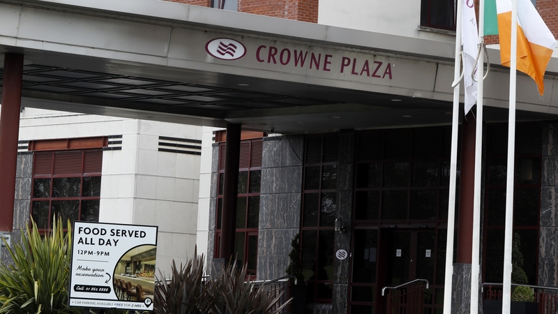 The residents had been staying at the Crowne Plaza as part of a contract with the IPAS (File pic)