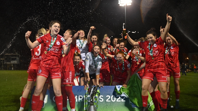 Shelbourne completed a domestic double last season