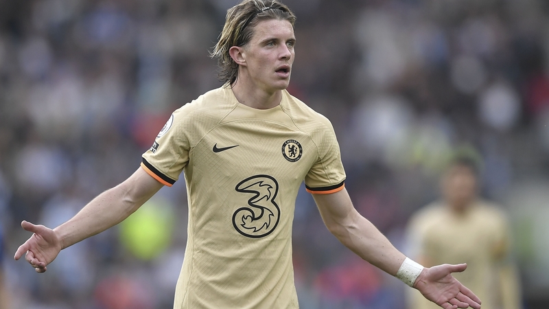 Gallagher's Chelsea went down at Brighton